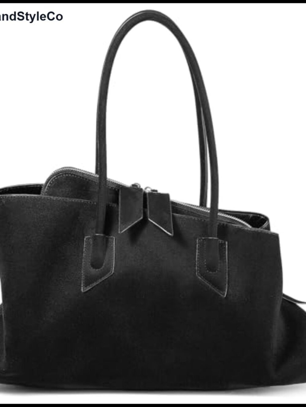 Faux Suede Large Tote Hobo Bag for Women Work Travel